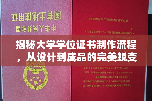 遂川揭秘大学学位证书制作流程，从设计到成品的完美蜕变